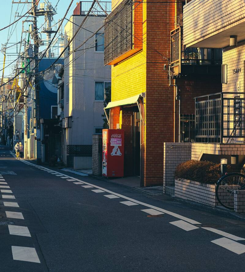 対応エリアの住宅街